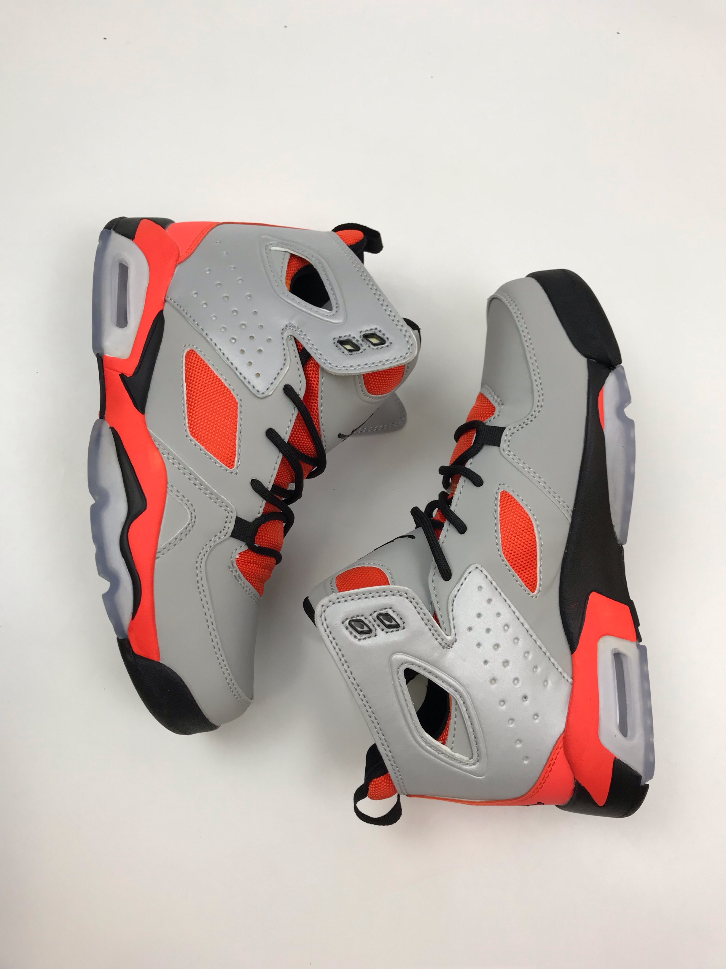 Air Jordan 6 '91 Grey Red Black Shoes - Click Image to Close